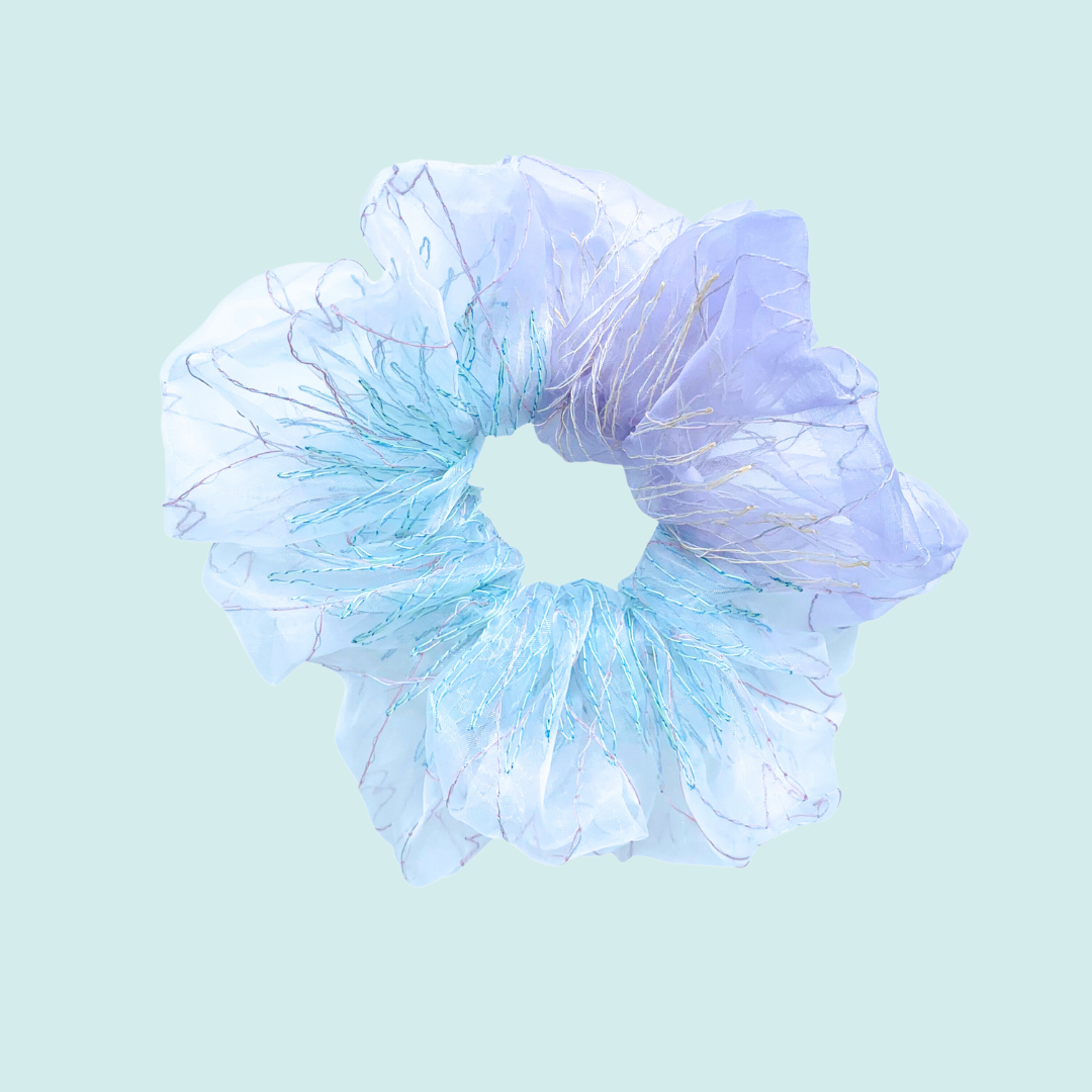 ジャンクジャーナル素材☆錆染めカラフル裂きリボンO スニペット素材