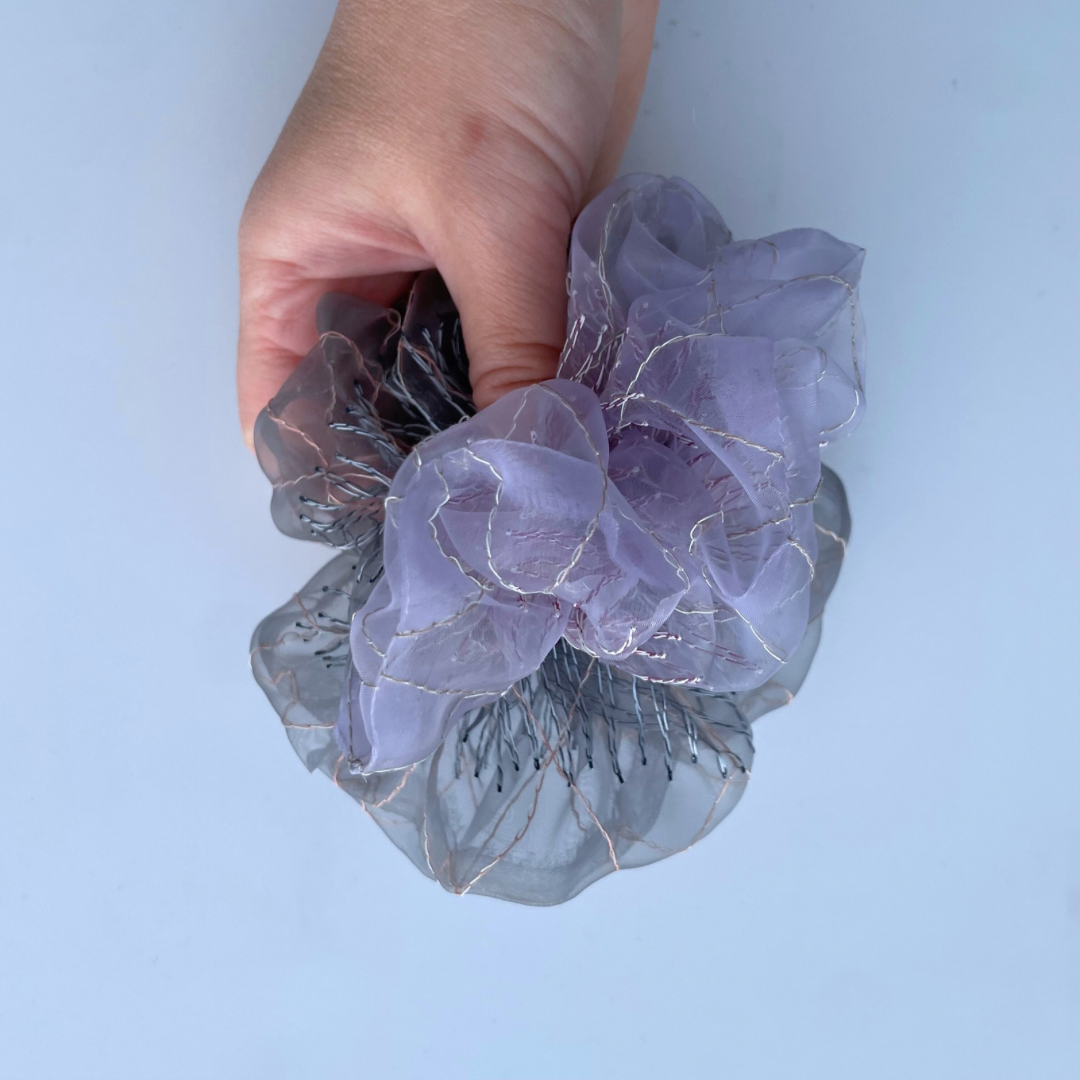 new!!scrunchie bicolor 20