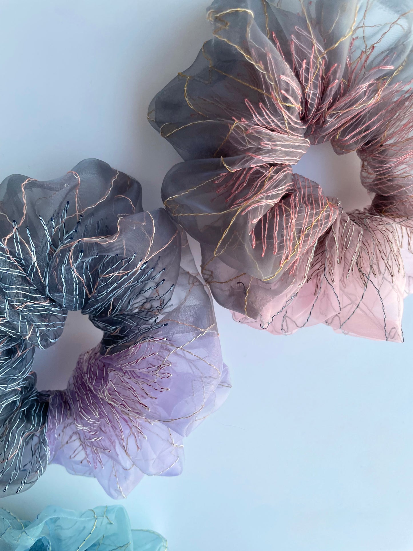 new!!scrunchie bicolor 20
