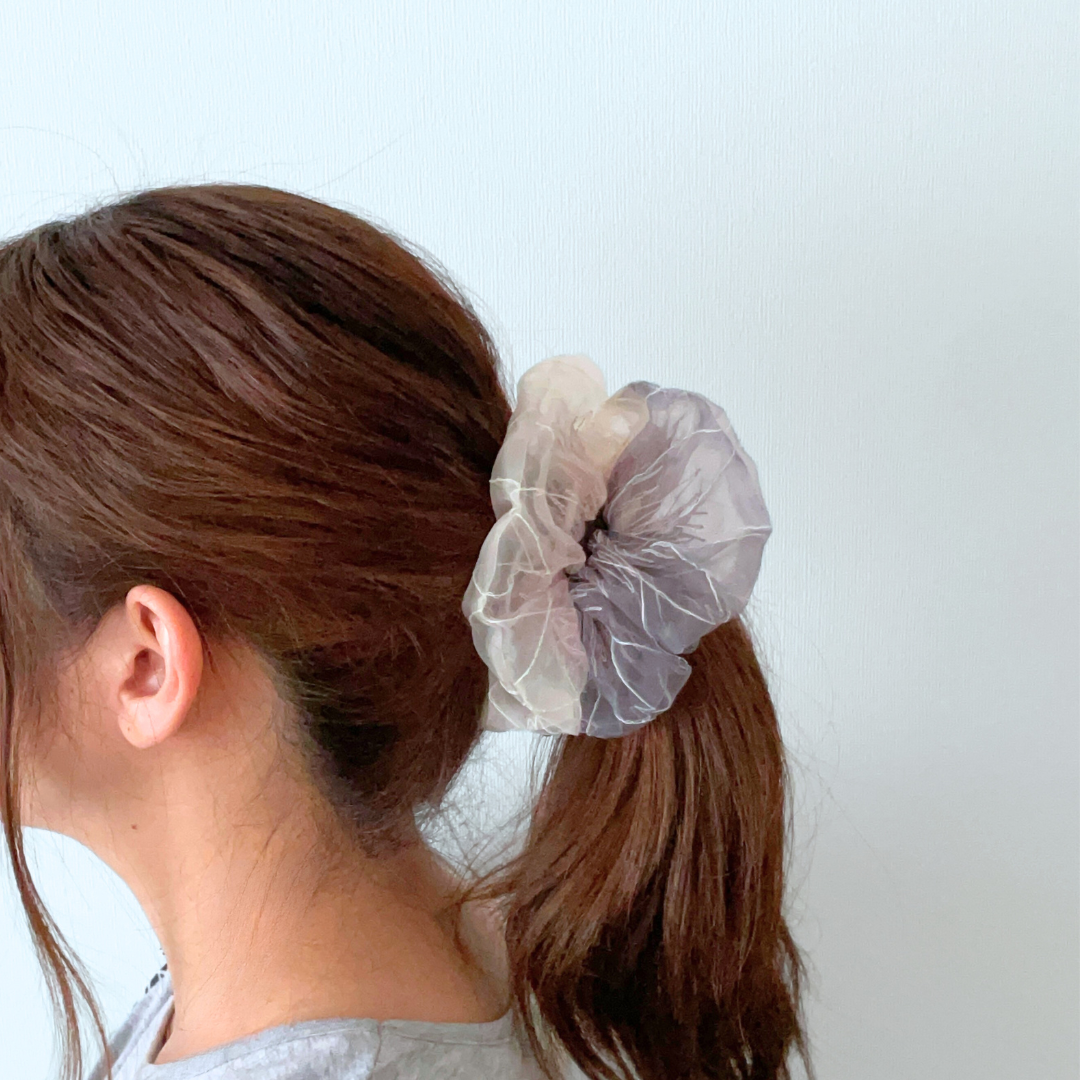 scrunchie bicolor 1