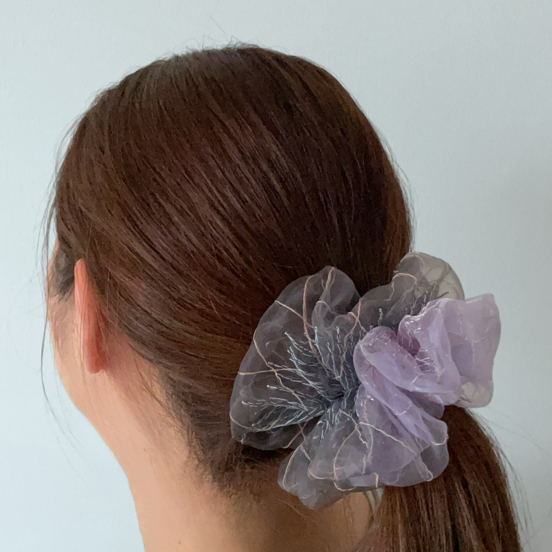new!!scrunchie bicolor 20