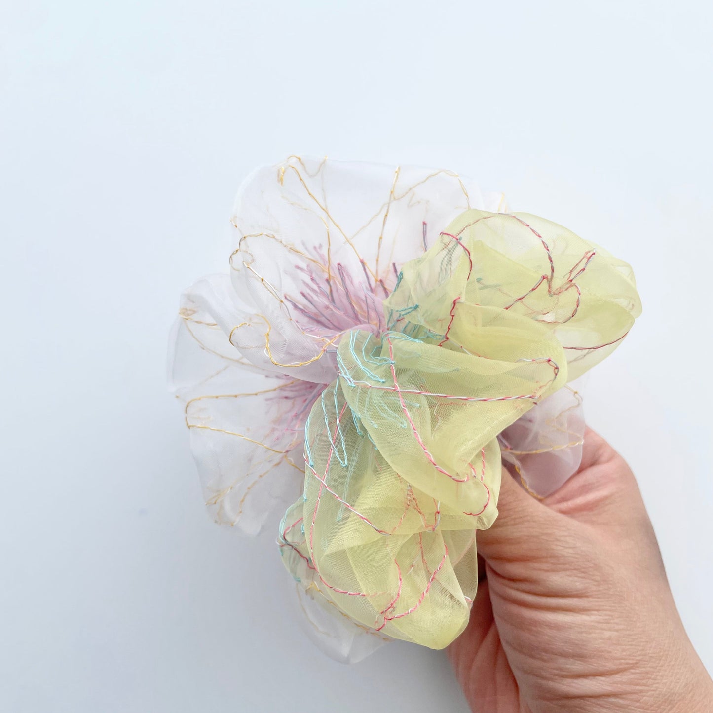 8th pop up scrunchie bicolor (1点のみ) 24