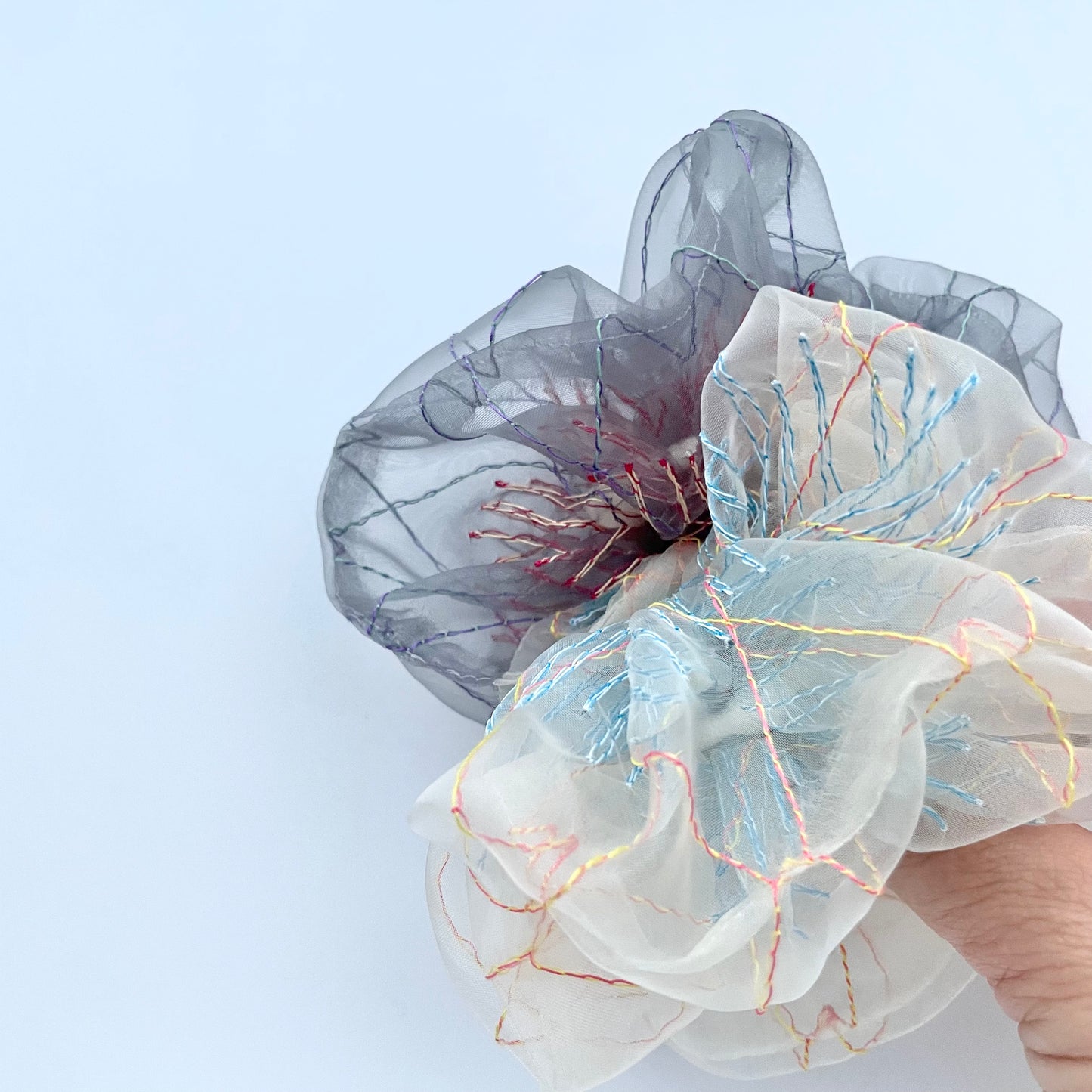 9th pop up scrunchie bicolor(1点のみ)26