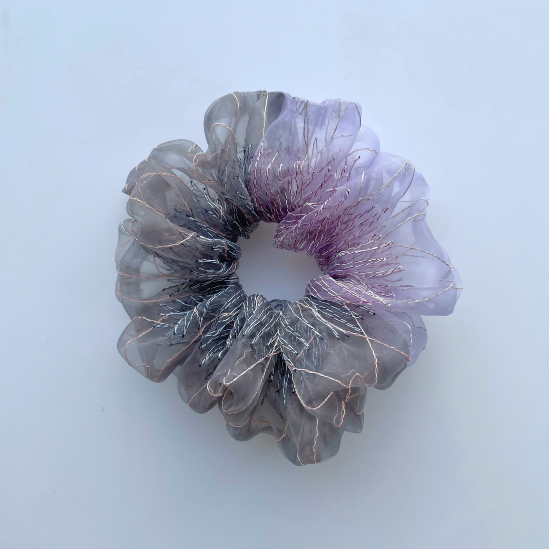 new!!scrunchie bicolor 20