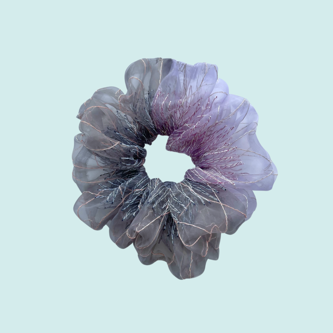 new!!scrunchie bicolor 20