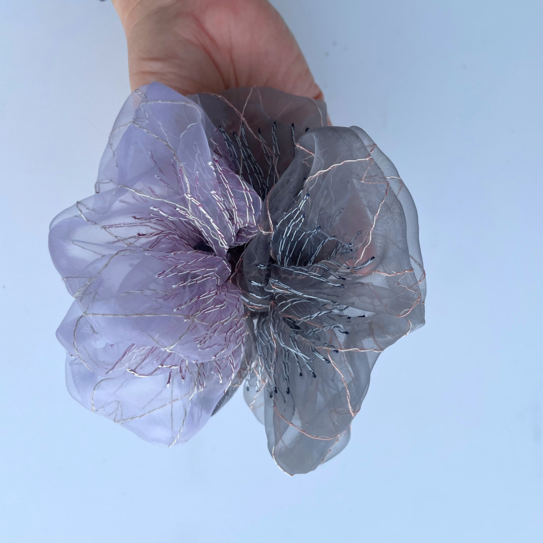 new!!scrunchie bicolor 20