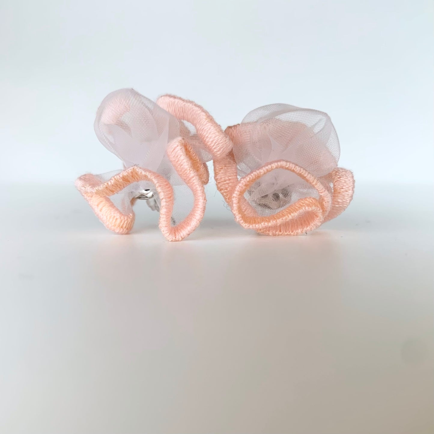 pierce・earring organza (pink)
