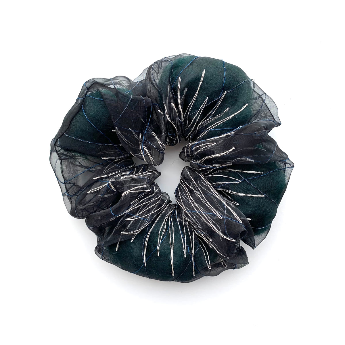 youmou scrunchie|black moss #11