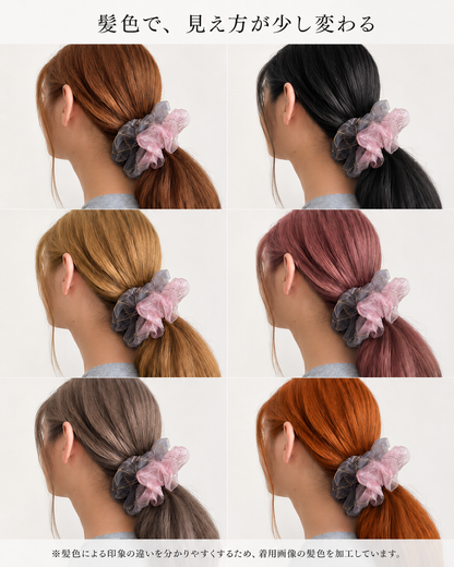 scrunchie bicolor 19