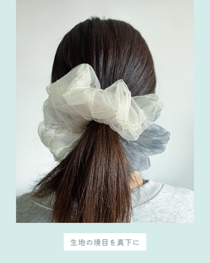 scrunchie bicolor 1