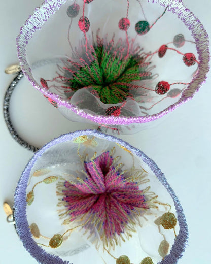 hair tie (lavender)