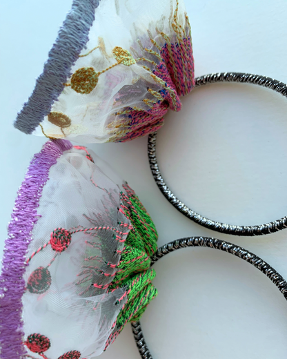 hair tie (lavender)