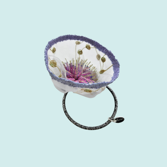 hair tie (lavender)