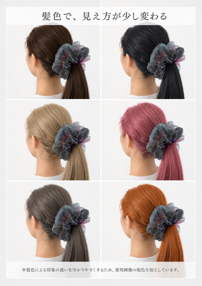 scrunchie bicolor 3