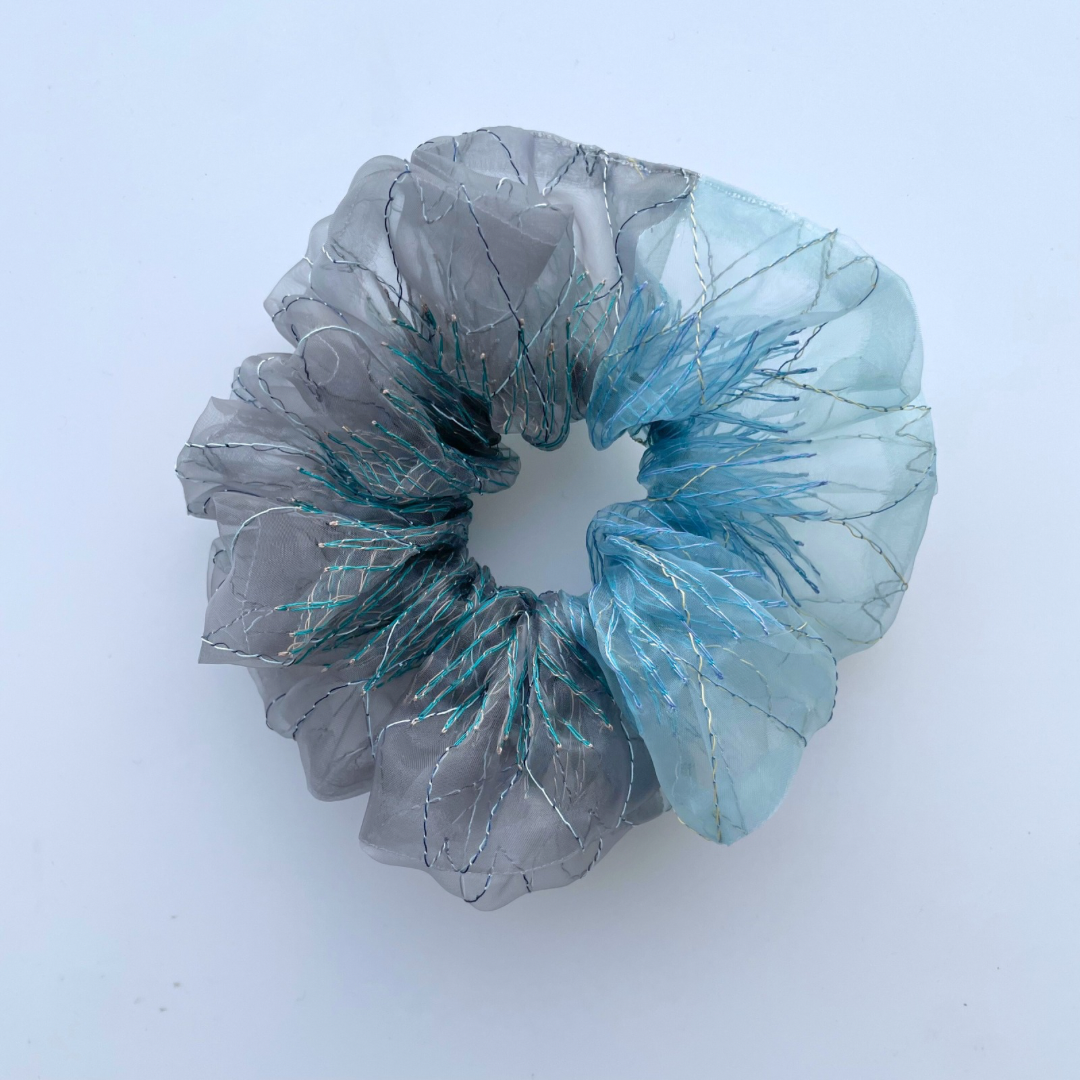 new!!scrunchie bicolor 18