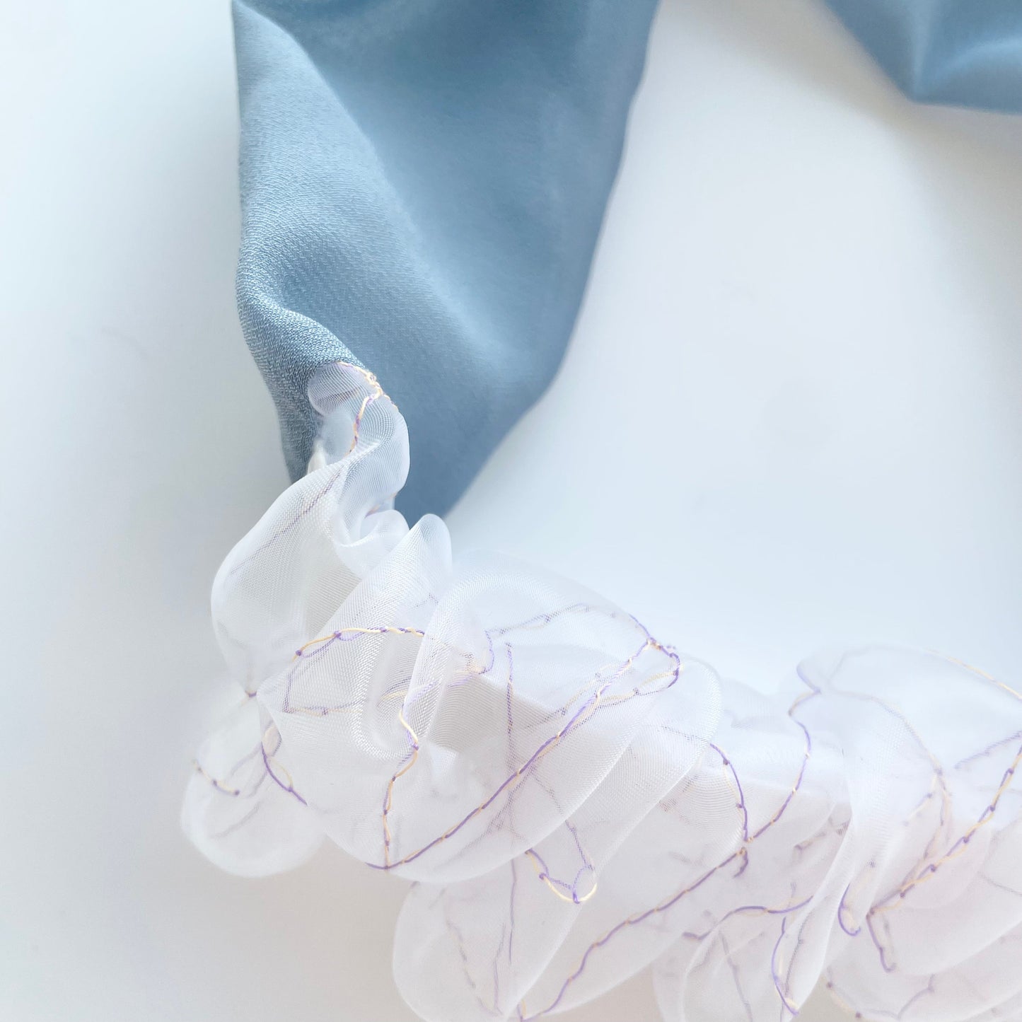 8th pop up scrunchie hairband 2tone（1点のみ）1