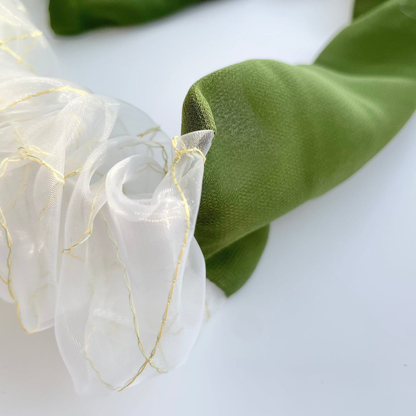 8th pop up scrunchie hairband 2tone（1点のみ）10
