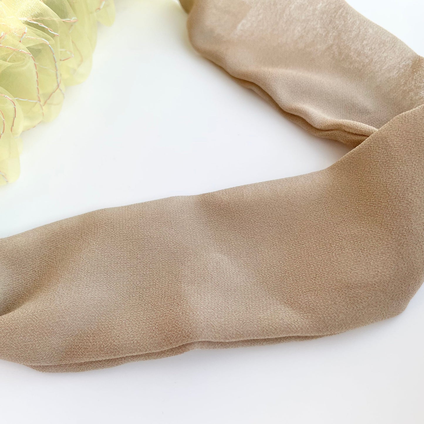8th pop up scrunchie hairband 2tone（1点のみ）3