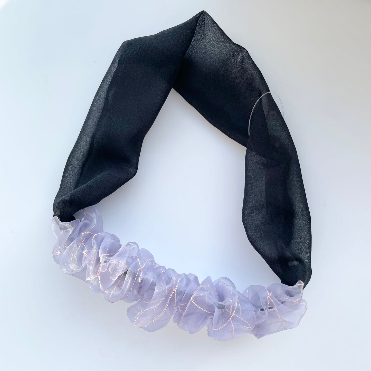 8th pop up scrunchie hairband 2tone（1点のみ）4