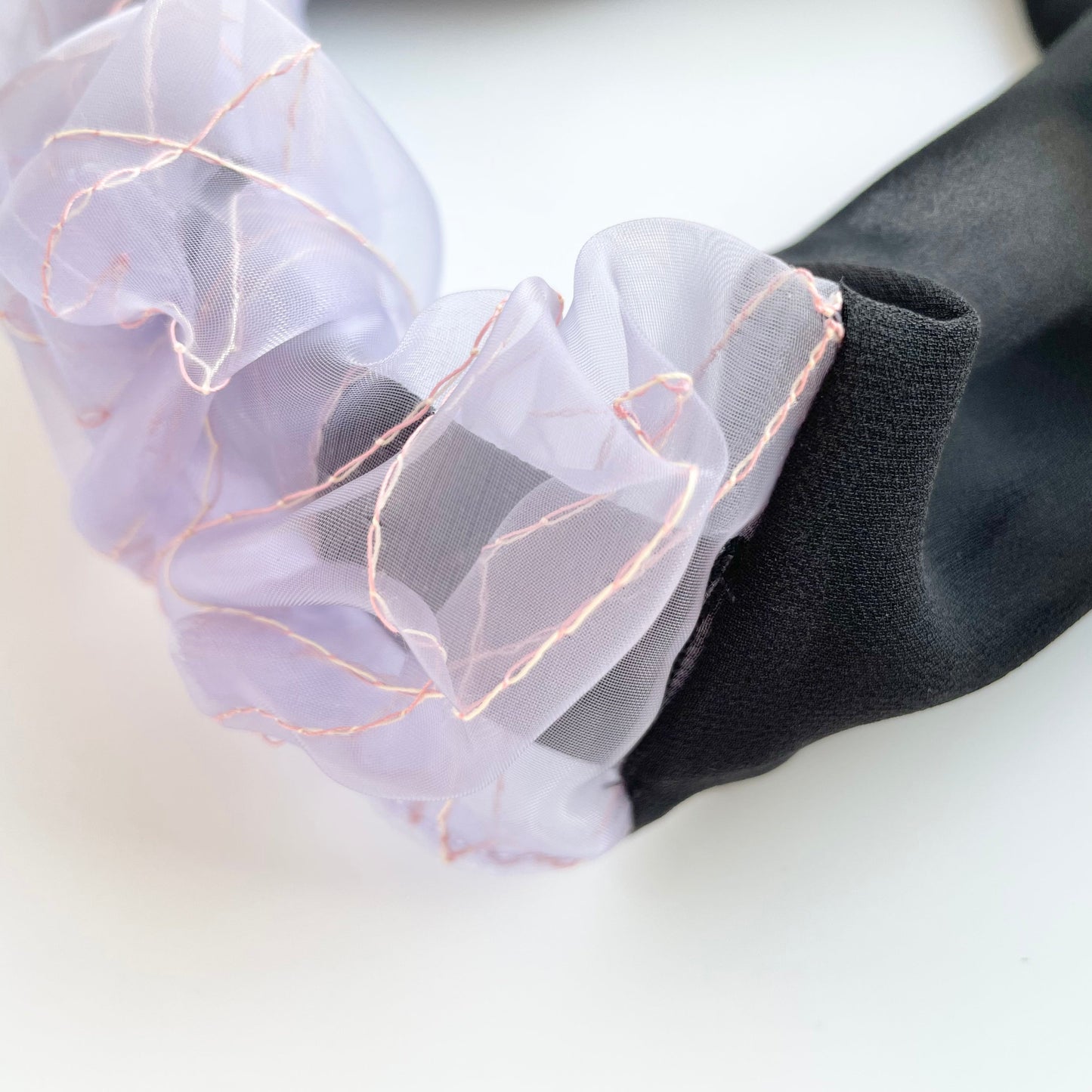 8th pop up scrunchie hairband 2tone（1点のみ）4