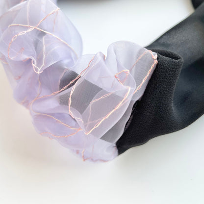 8th pop up scrunchie hairband 2tone（1点のみ）4