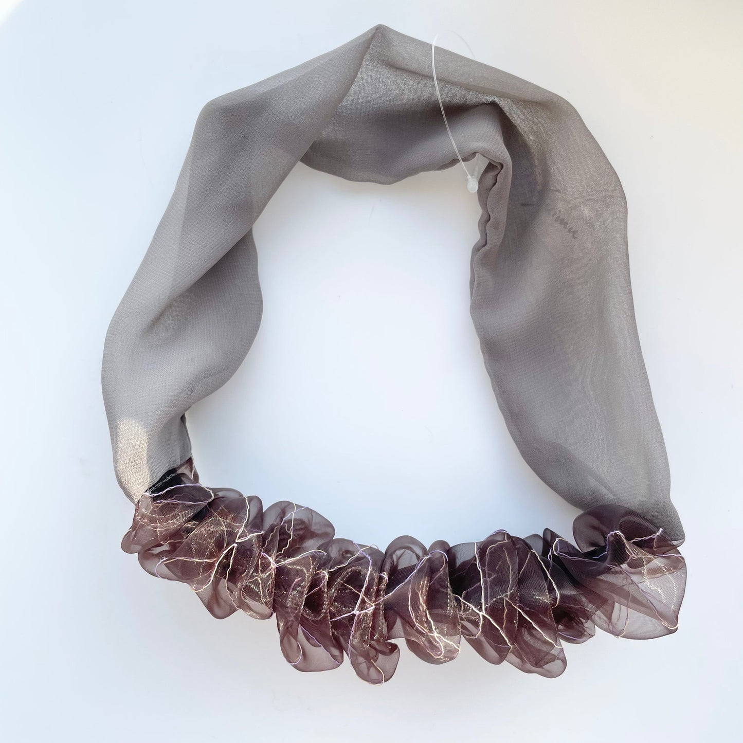 8th pop up scrunchie hairband 2tone（1点のみ）5