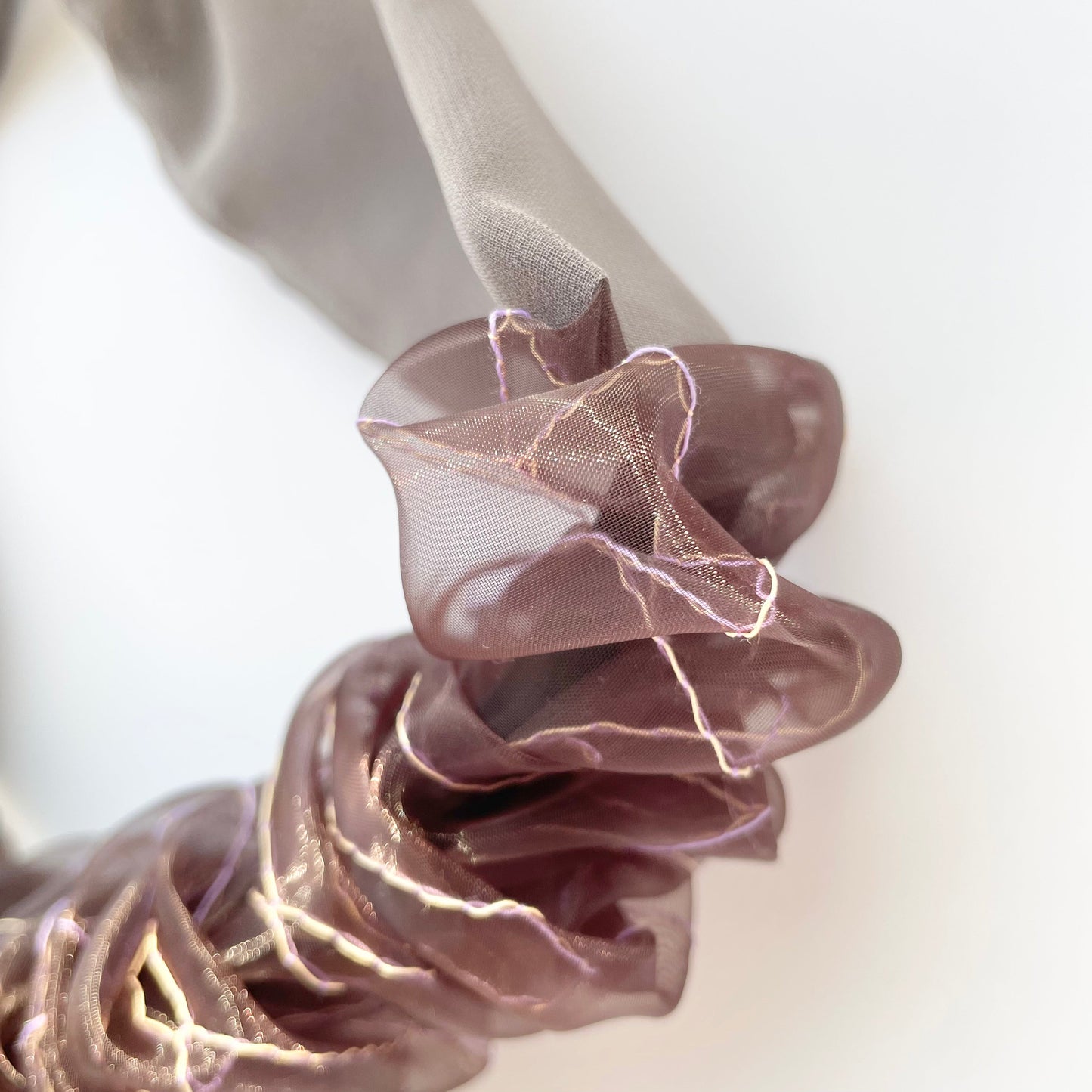 8th pop up scrunchie hairband 2tone（1点のみ）5