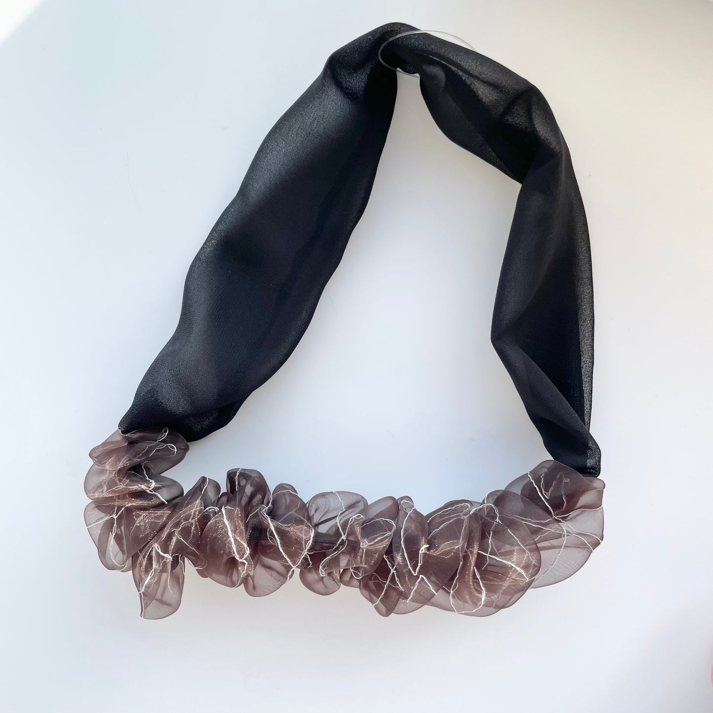 8th pop up scrunchie hairband 2tone（1点のみ）6
