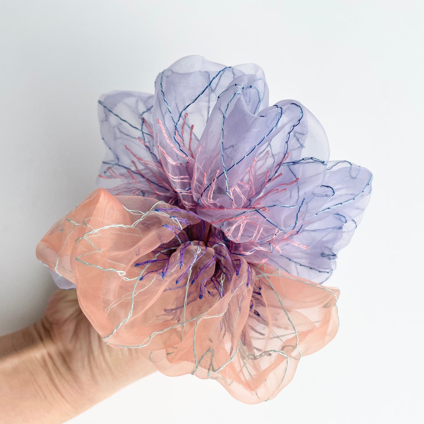 8th pop up scrunchie bicolor (１点のみ) 14