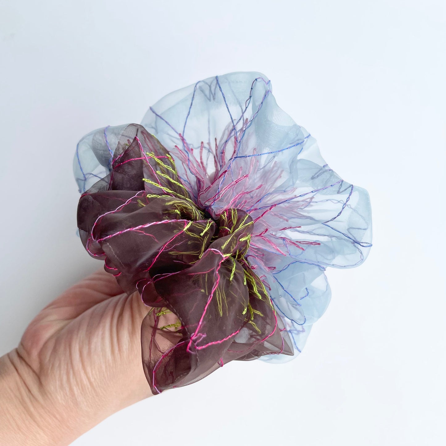 8th pop up scrunchie bicolor (１点のみ) 23