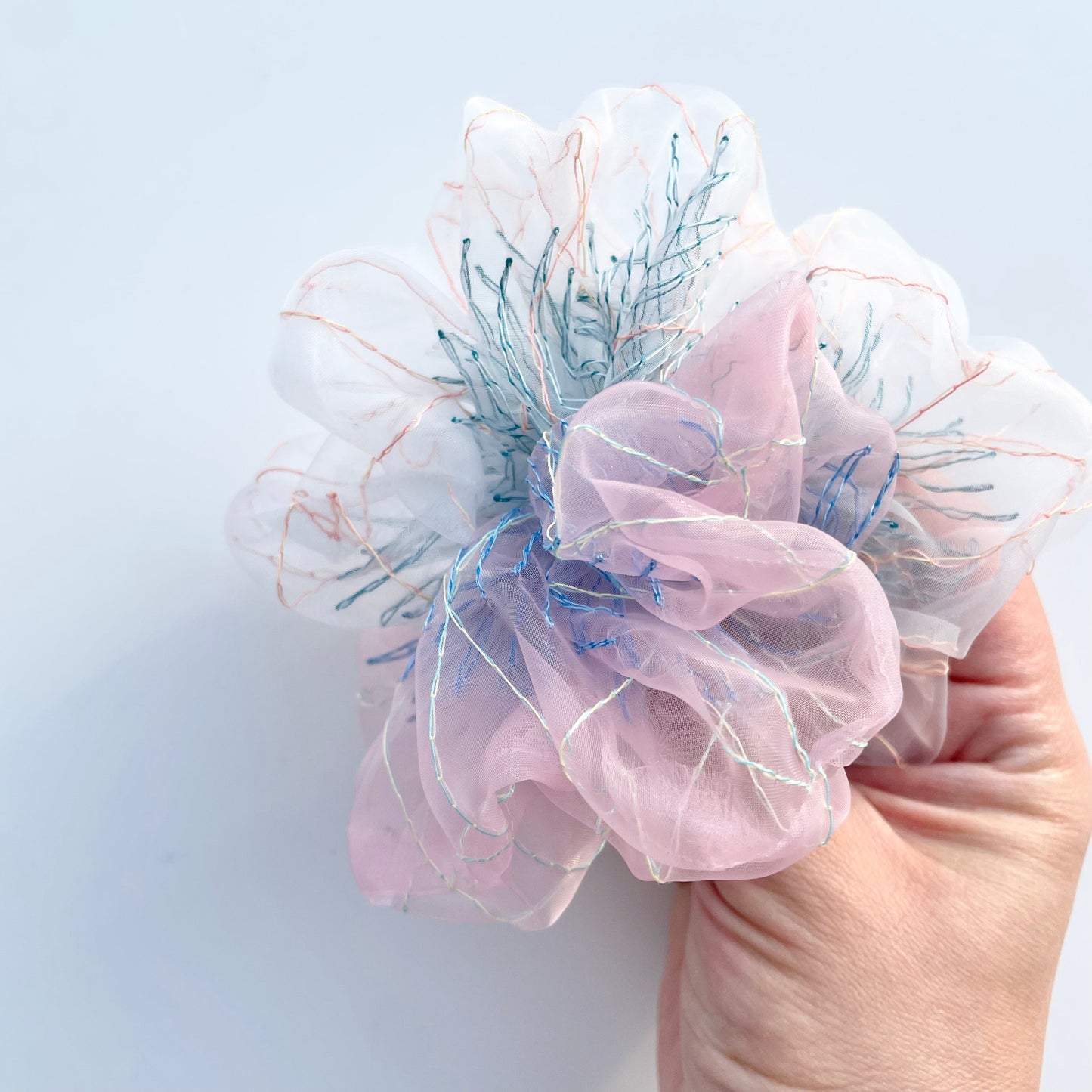 8th pop up scrunchie bicolor (１点のみ) 35