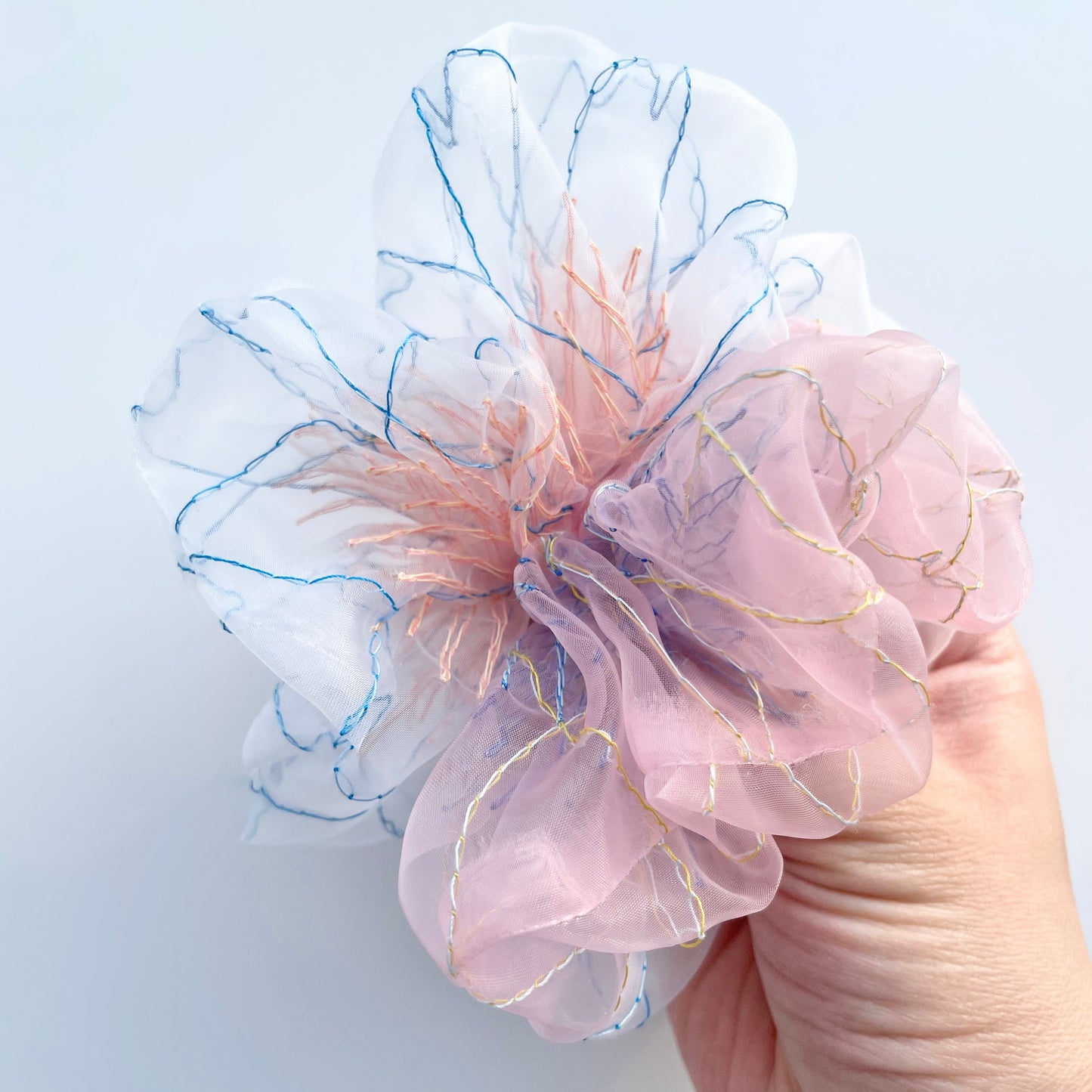 8th pop up scrunchie bicolor (１点のみ) 37