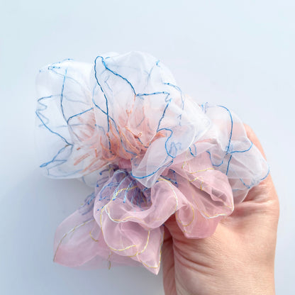 8th pop up scrunchie bicolor (１点のみ) 37