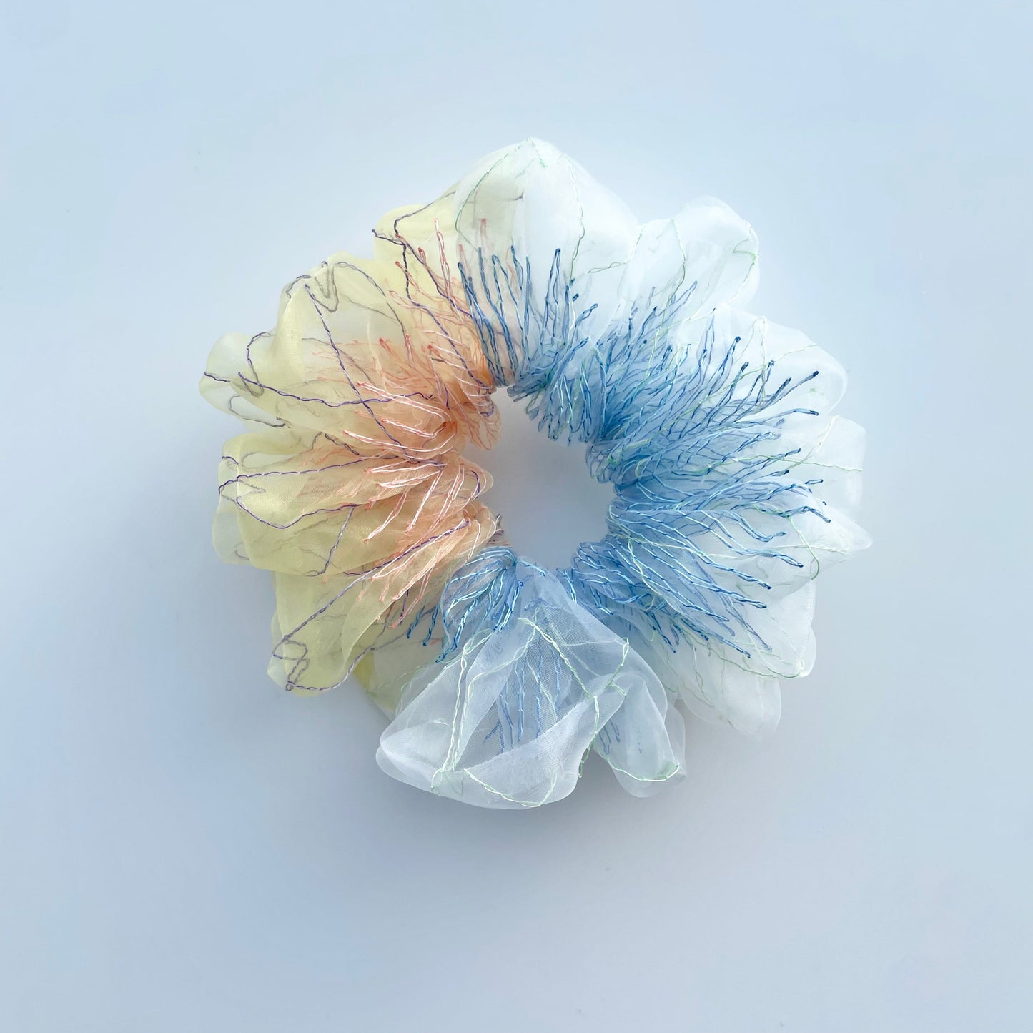 8th pop up scrunchie bicolor (１点のみ) 38