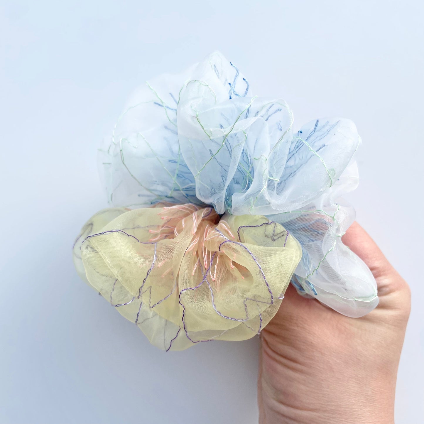 8th pop up scrunchie bicolor (１点のみ) 38