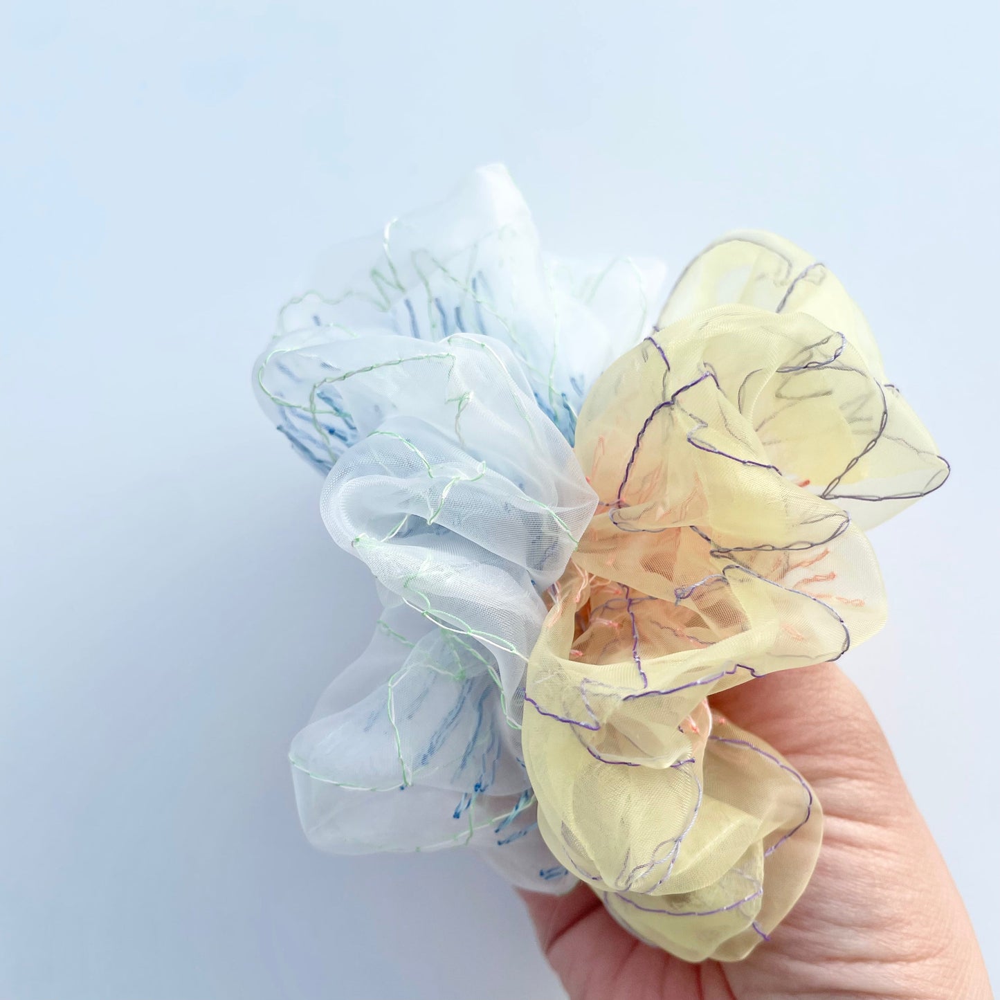 8th pop up scrunchie bicolor (１点のみ) 38