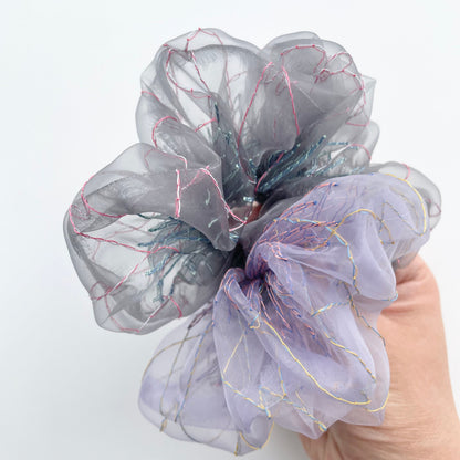8th pop up scrunchie bicolor (１点のみ) 6