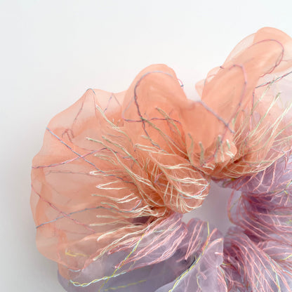 8th pop up scrunchie bicolor (１点のみ) 8