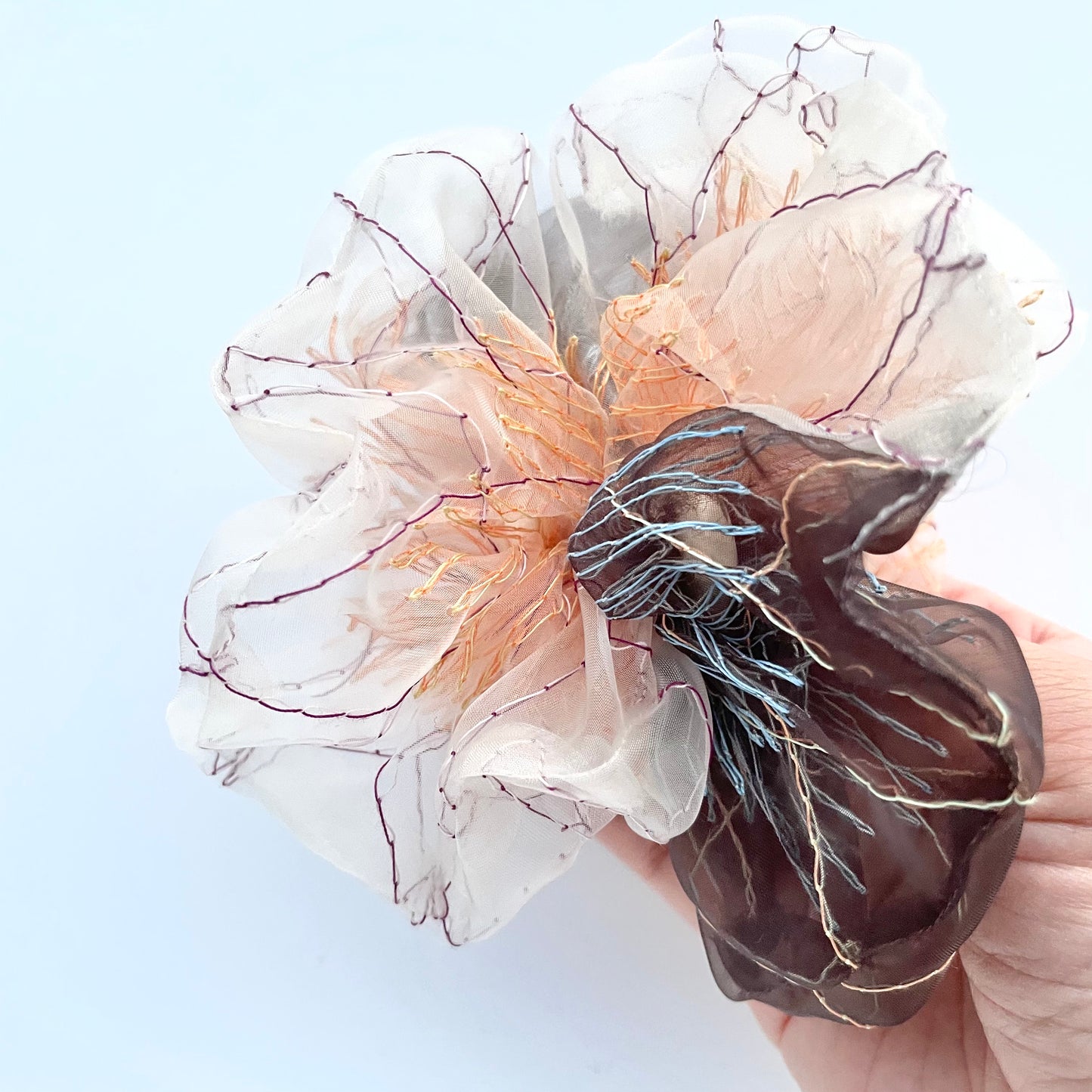 9th pop up scrunchie bicolor（1点のみ）12