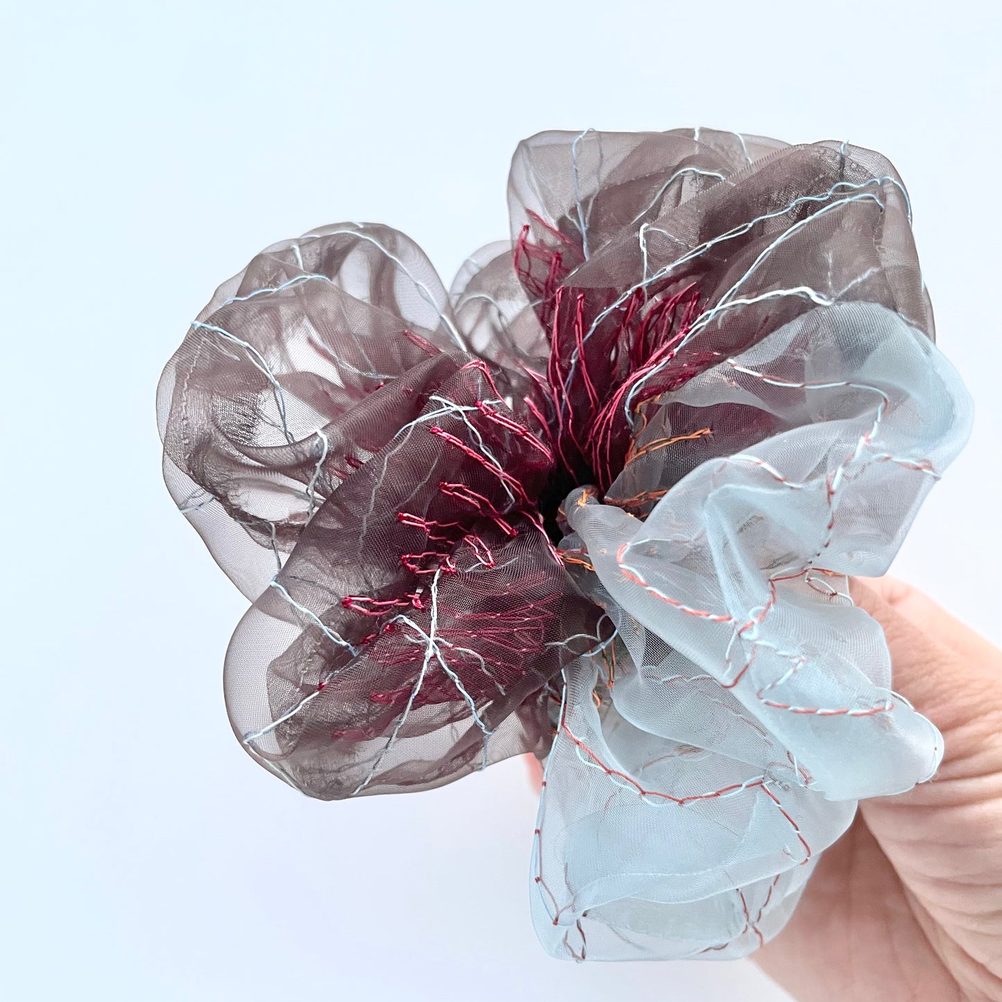 9th pop up scrunchie bicolor（1点のみ）14