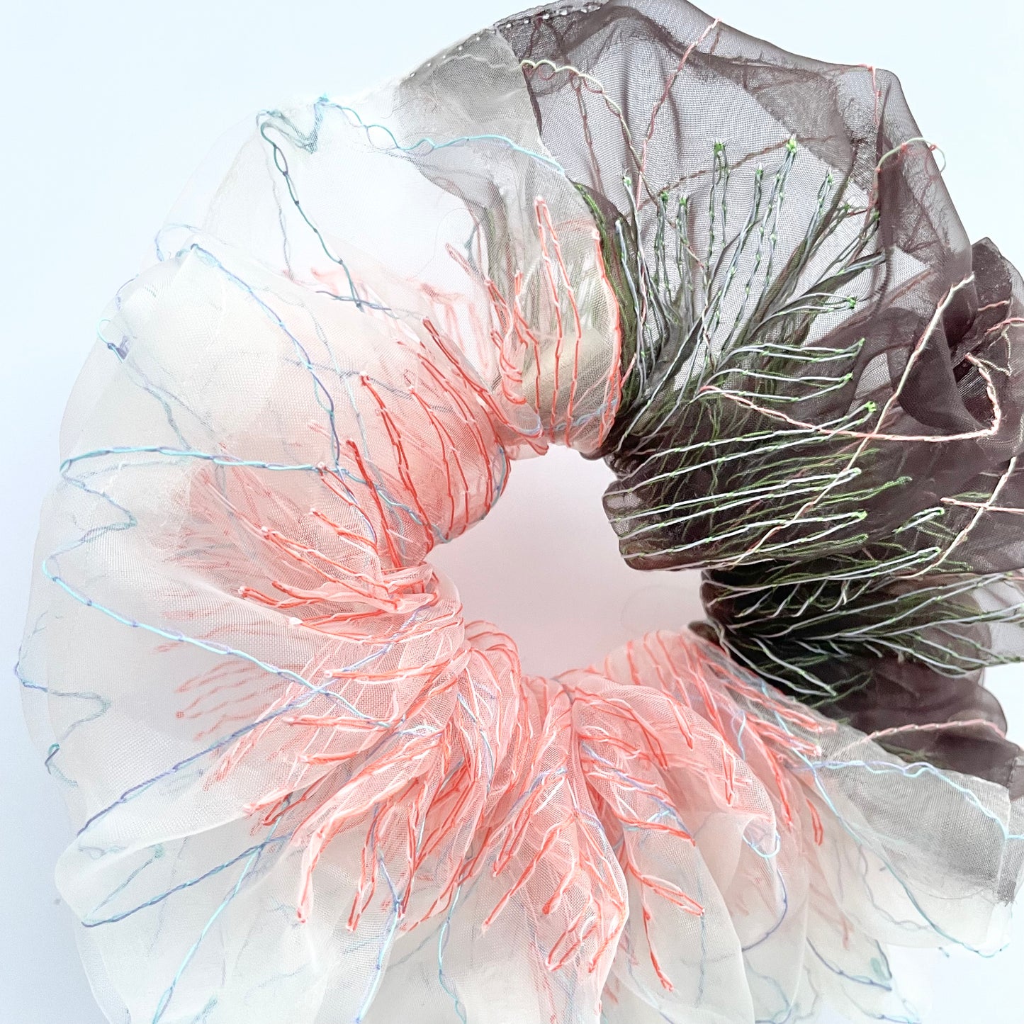 9th pop up scrunchie bicolor（1点のみ）15