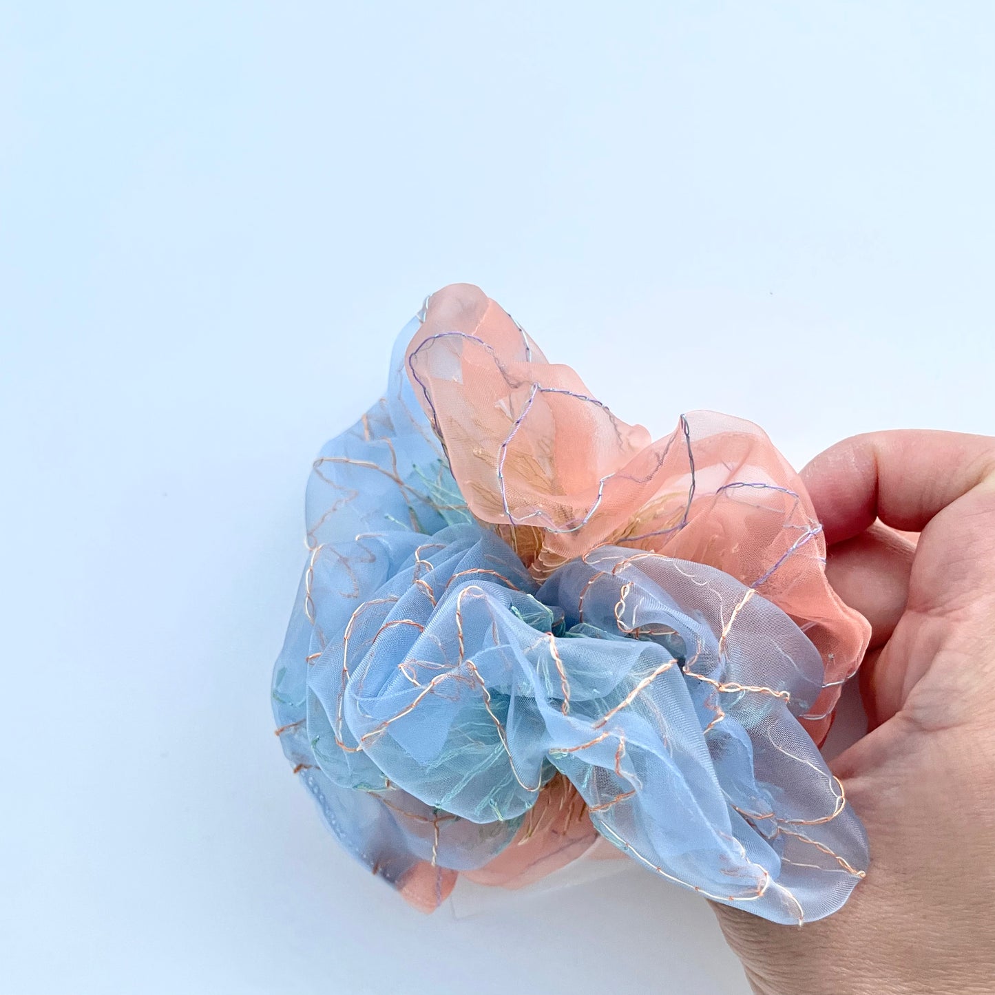 9th pop up scrunchie bicolor（1点のみ）16