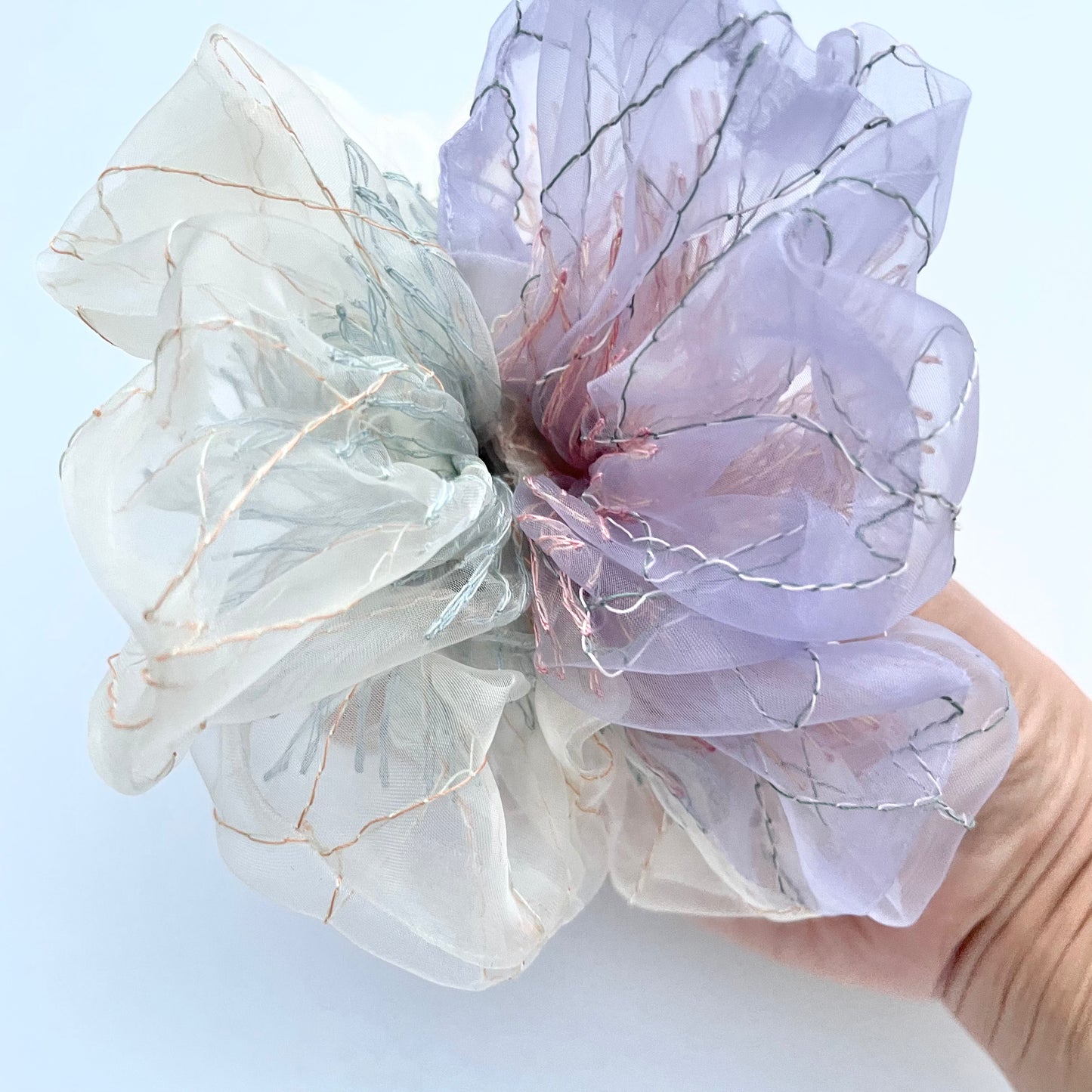 9th pop up scrunchie bicolor（1点のみ）17