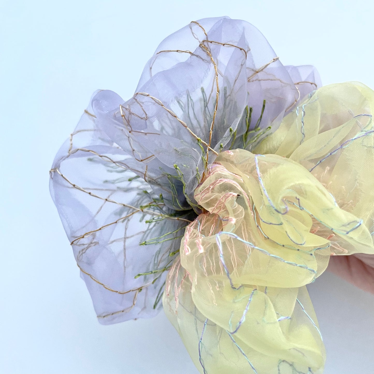 9th pop up scrunchie bicolor（1点のみ）19