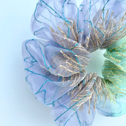 9th pop up scrunchie bicolor（1点のみ）20