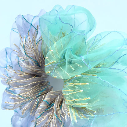 9th pop up scrunchie bicolor（1点のみ）20