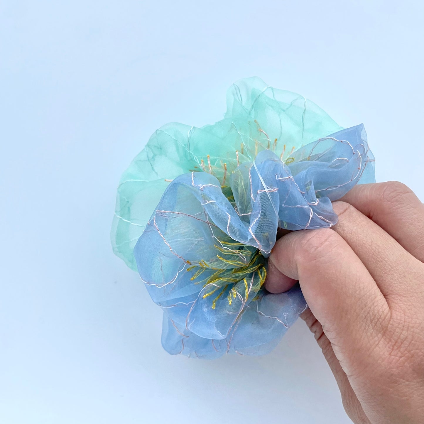 9th pop up scrunchie bicolor（1点のみ）25