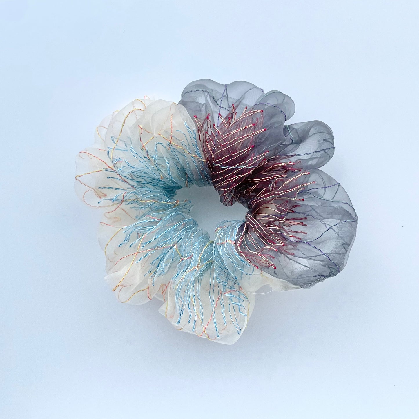 9th pop up scrunchie bicolor（1点のみ）26
