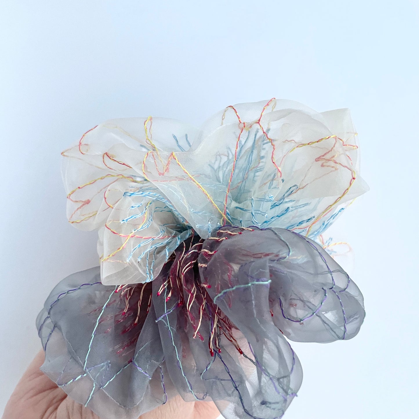 9th pop up scrunchie bicolor（1点のみ）26