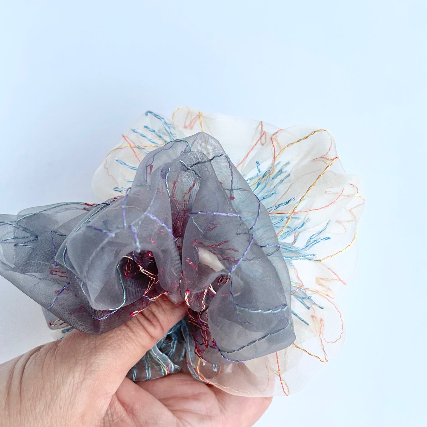 9th pop up scrunchie bicolor（1点のみ）26